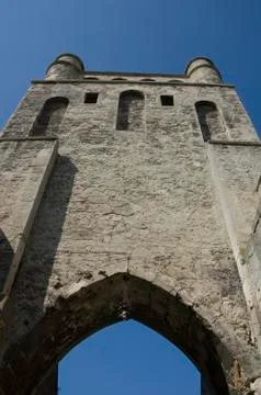 Castle gate Stock Photos