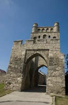 Castle gate Stock Photos