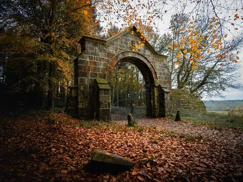 Castle gate Stock Photos