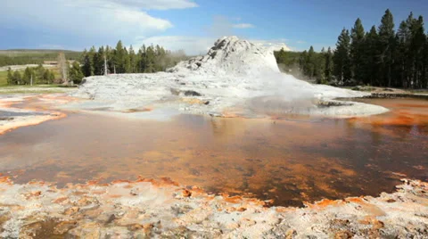 Castle Geyser BigWeb 스톡 동영상 884939