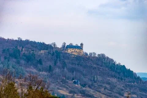 Castle Greifenstein in Bad Blankenburg of Thuringia Stock Photos