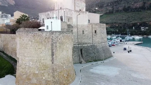  the Castle on the Gulf 스톡 동영상 122260523