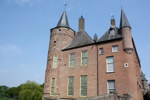 Castle Heeswijk Stock Photos
