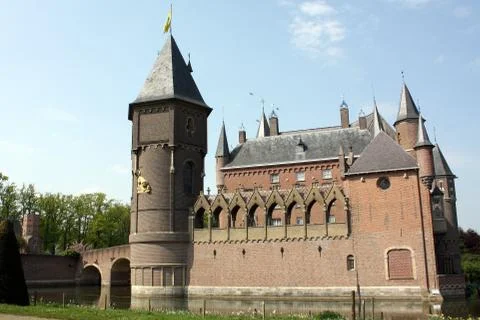 Castle Heeswijk Stock Photos