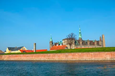 Castle in Helsingor Stock Photos