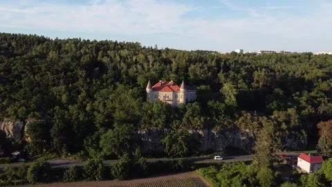 Castle on the hill 2.1 Stock Footage 152578668