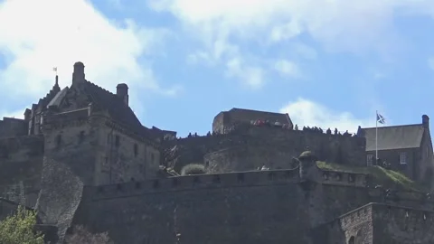 A castle on the hill Video stock 91142230