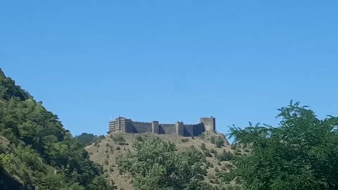 Castle on the hill Stock Footage 160623875