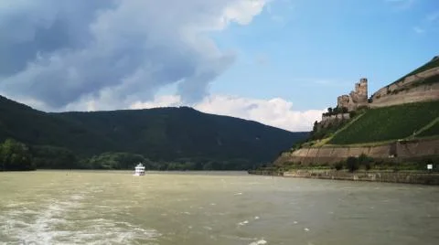 Castle on the hill 스톡 사진