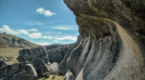 Castle Hill Time-lapse Video stock 58189842