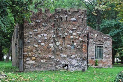 Castle house Foto stock