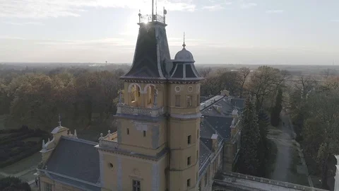 Castle in Hungary Stock Footage 127172735