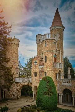 Castle in Hungary Stock Photos