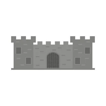 Castle icon Stock Illustration
