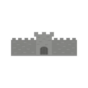 Castle icon Stock Illustration