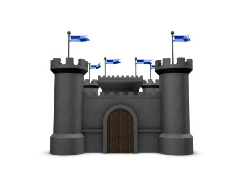 Castle Stock Illustration