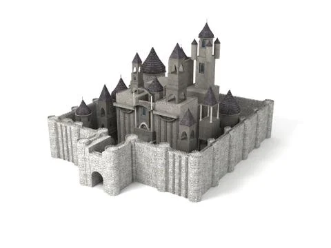 Castle Stock Illustration