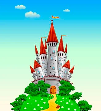Castle Stock Illustration