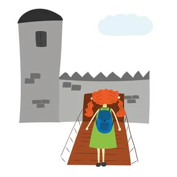 Castle Stock Illustration