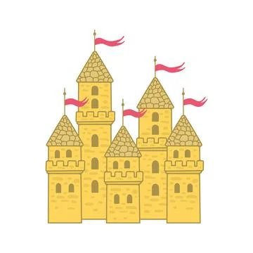 Castle Stock Illustration