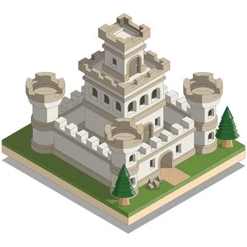 Castle. Stock Illustration