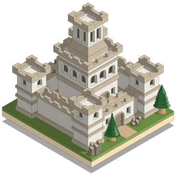 Castle. Stock Illustration