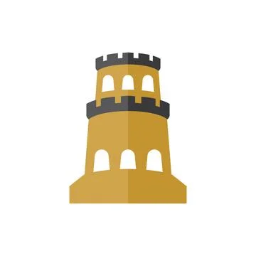 Castle ilustration design 스톡 일러스트