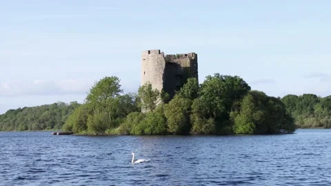Castle island Stock Footage 196083846