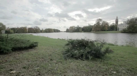 Castle Lake Timelapse Video stock 36053290