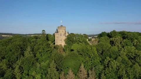 The Castle Landsberg at Meiningen in Thuringia Video stock 157604298