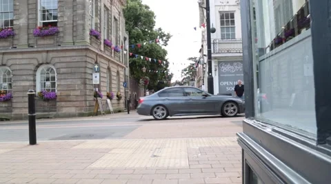 Castle Lane, Warwick Stock Footage 65569432