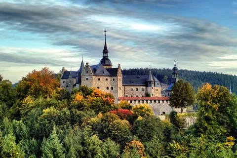 Castle of Lauenstein Stock Photos