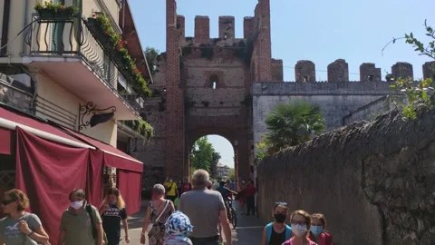 Castle of Lazise 2 Stock Footage 139509546