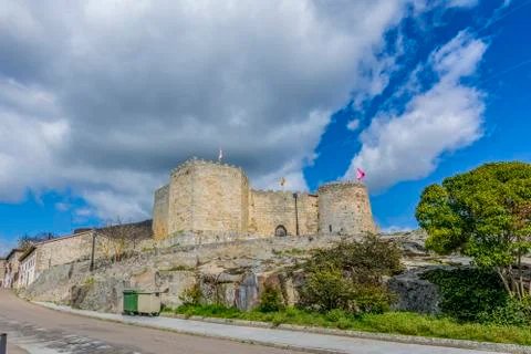 Castle of Ledesma Stock Photos
