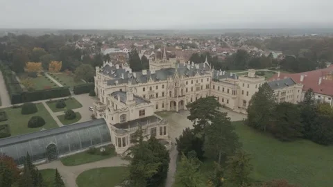 Castle of Lednice, Czech Republic Stock Footage 232485222