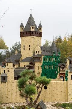 Castle in Lego Foto stock