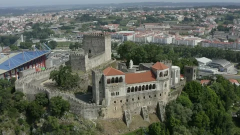 CASTLE OF LEIRIA Stock Footage 163183996