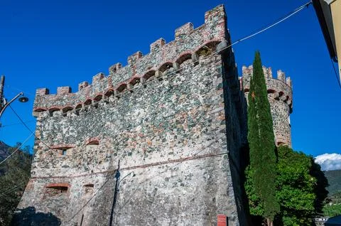 Castle in Levanto Stock Photos