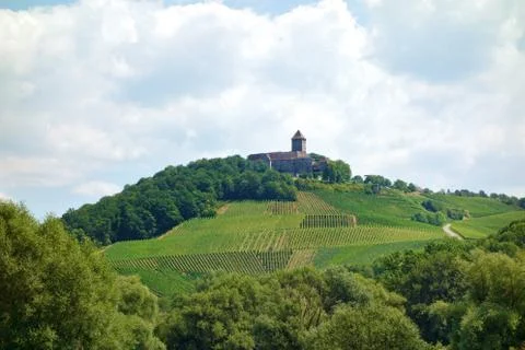 Castle Lichtenberg Stock Photos