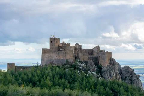 Castle of Loarre Stock Photos