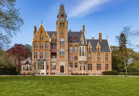 Castle Loppem Stock Photos
