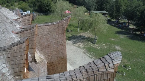 The Castle of Lut in Sibiu Stock Footage 91551038