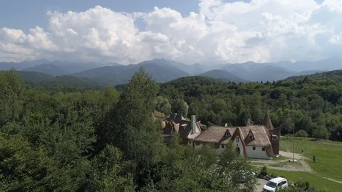 The Castle Of Lut In Sibiu Stock Footage 99695771