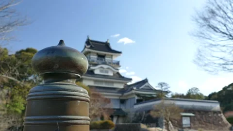 Castle that makes you feel the Edo period 스톡 동영상 125471586
