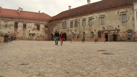 Castle | Manor Stock Footage 31338847