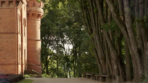 Castle | Manor Stock Footage 31338998