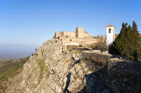Castle of marvao Stock Photos
