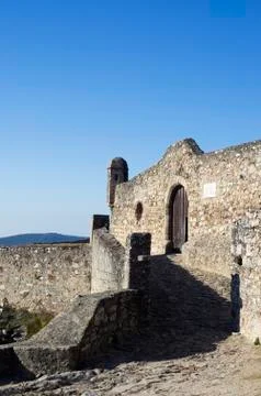 Castle of marvao Stock Photos