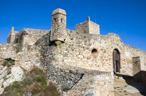 Castle of marvao Stock Photos