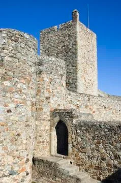 Castle of marvao Stock Photos